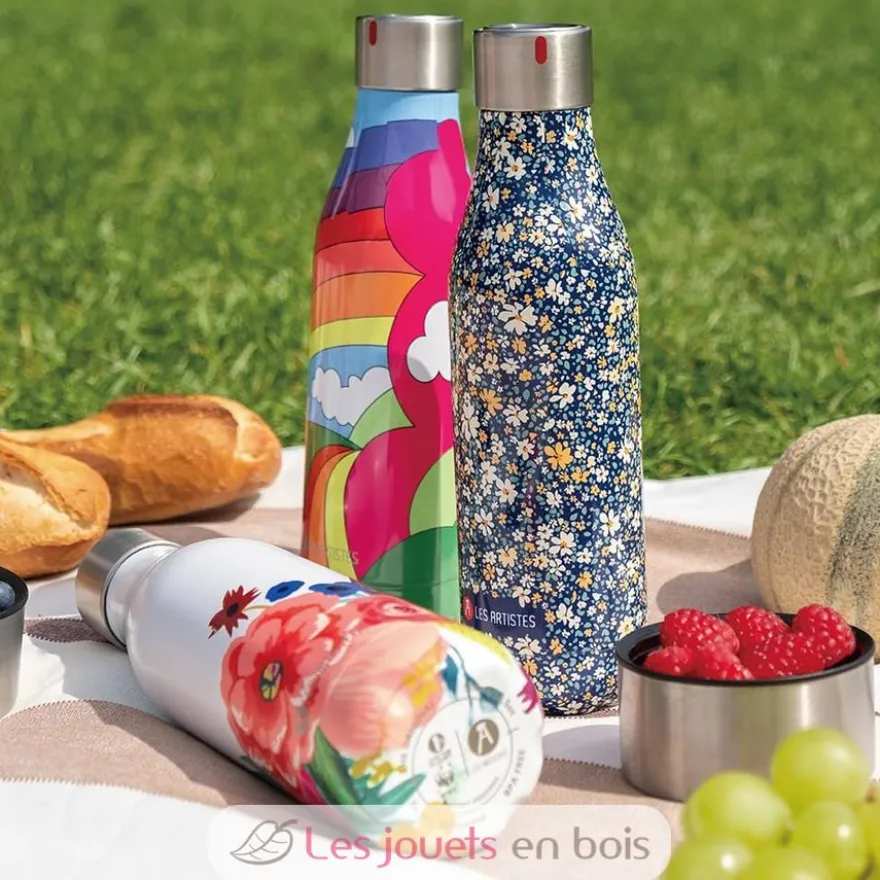 Bouteille isotherme Arc-en-ciel 500 ml - Les Artistes Paris