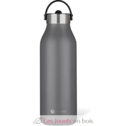 Bouteille isotherme 2.0 grise 1,5L - Les Artistes Paris