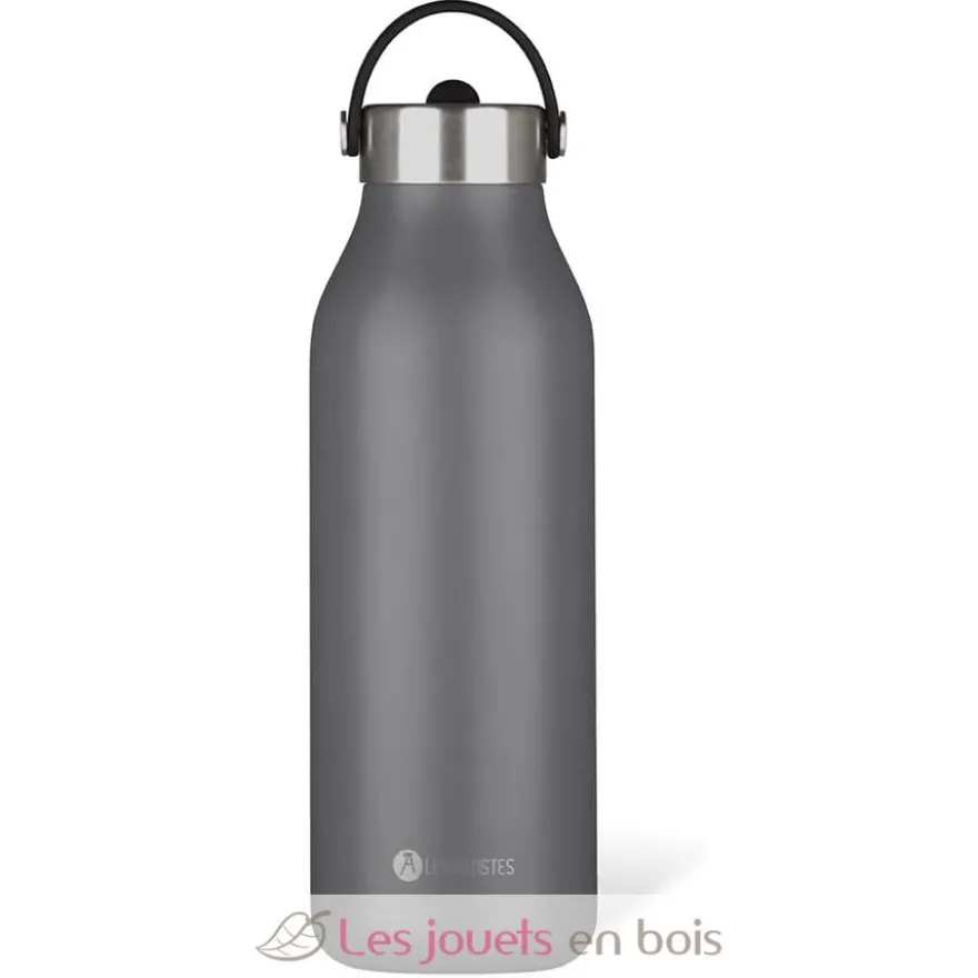 Bouteille isotherme 2.0 grise 1,5L - Les Artistes Paris