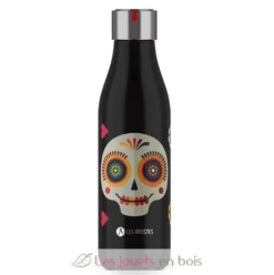 Bouteille isotherme Sugar Skull 500 ml noir - Les Artistes Paris