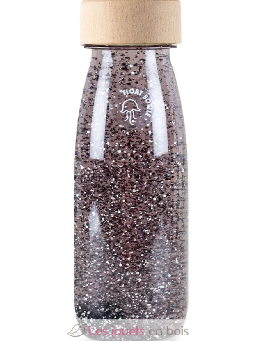Bouteille sensorielle Float noir - Petit Boum