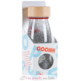 Bouteille sensorielle Float argenté - Petit Boum