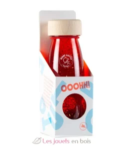 Bouteille sensorielle Float rouge - Petit Boum