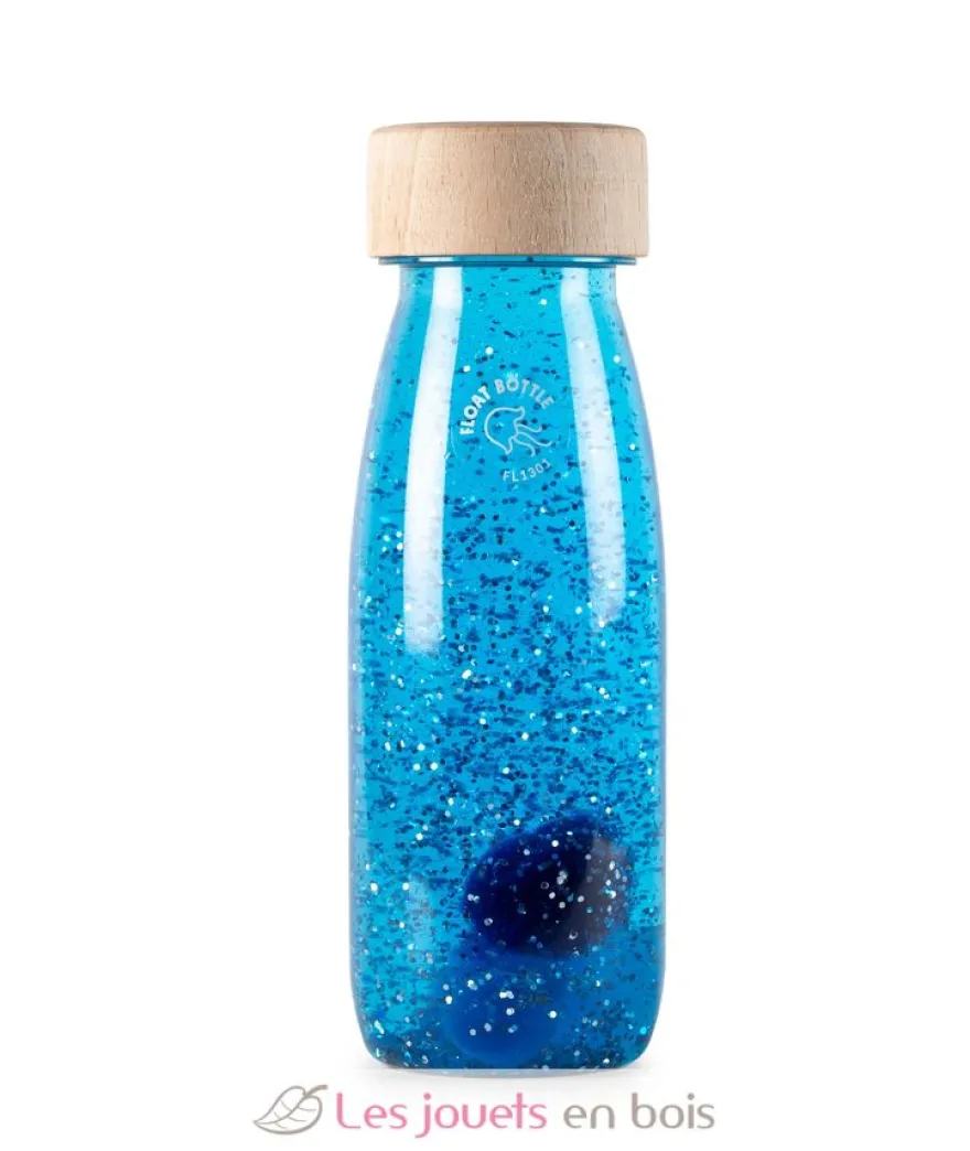 Bouteille sensorielle Float bleu - Petit Boum