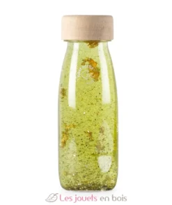 Bouteille sensorielle Float or - Petit Boum