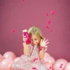 Bouteille sensorielle Float rose - Petit Boum