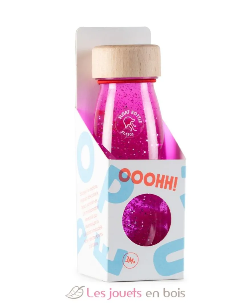 Bouteille sensorielle Float rose - Petit Boum