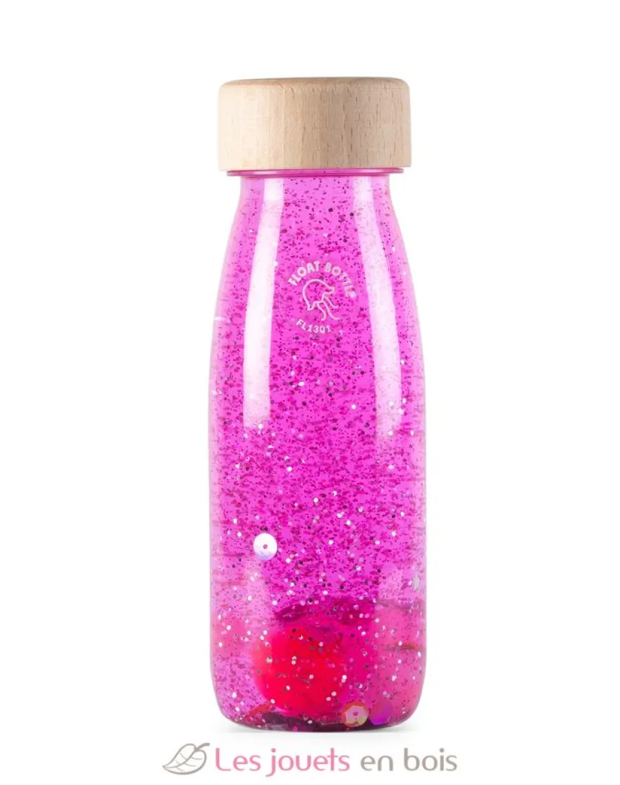 Bouteille sensorielle Float rose - Petit Boum