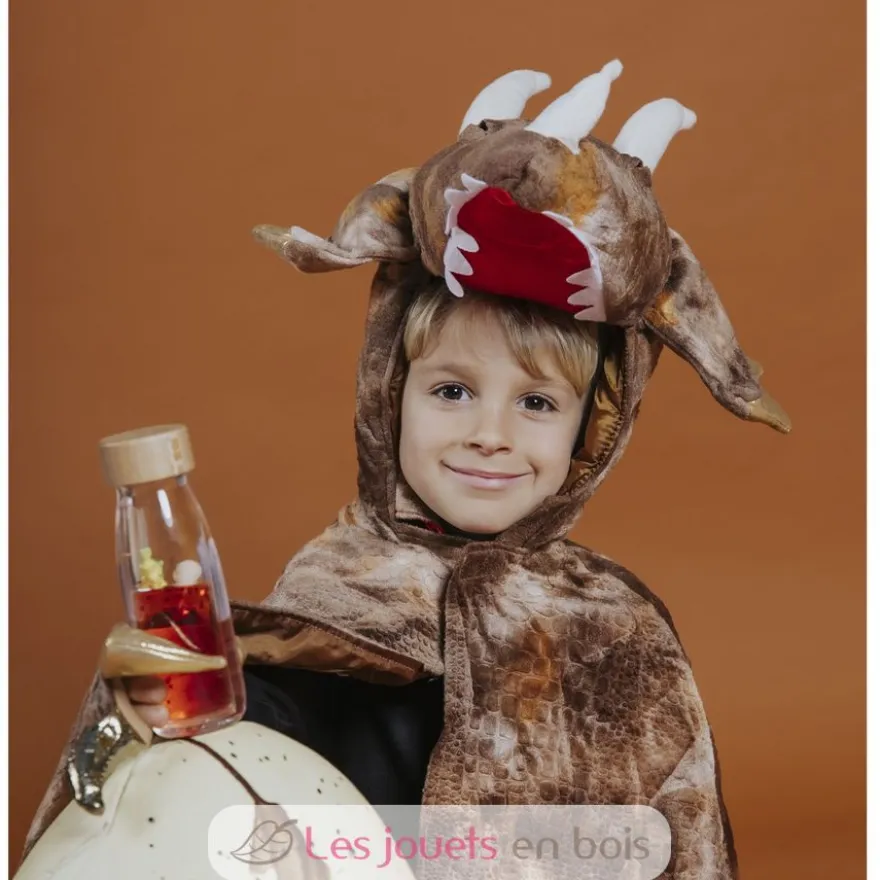 Bouteille sensorielle Move T-Rex rouge - Petit Boum