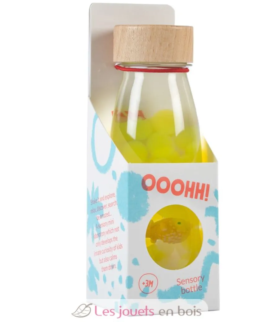 Bouteille sensorielle Sound Poisson Globe - Petit Boum