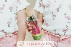 Bouteille sensorielle Spy Flamant rose - Petit Boum