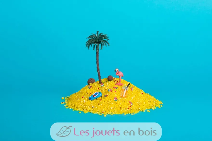 Bouteille sensorielle Spy Flamant rose - Petit Boum