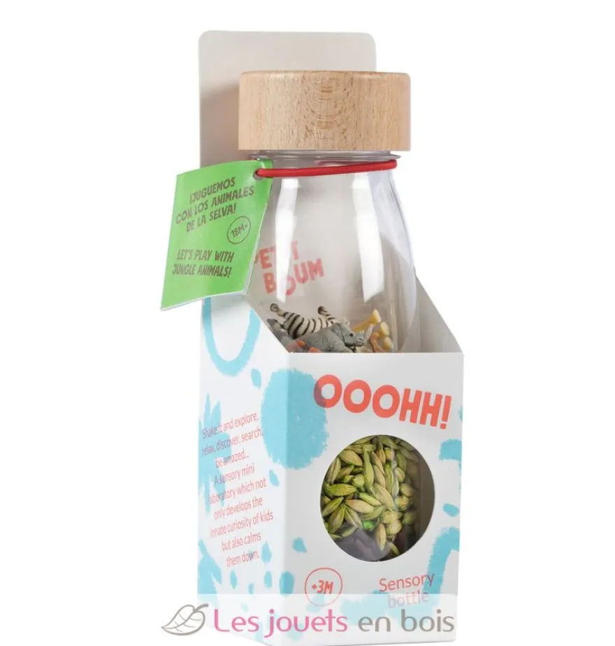 Bouteille sensorielle Spy Jungle - Petit Boum