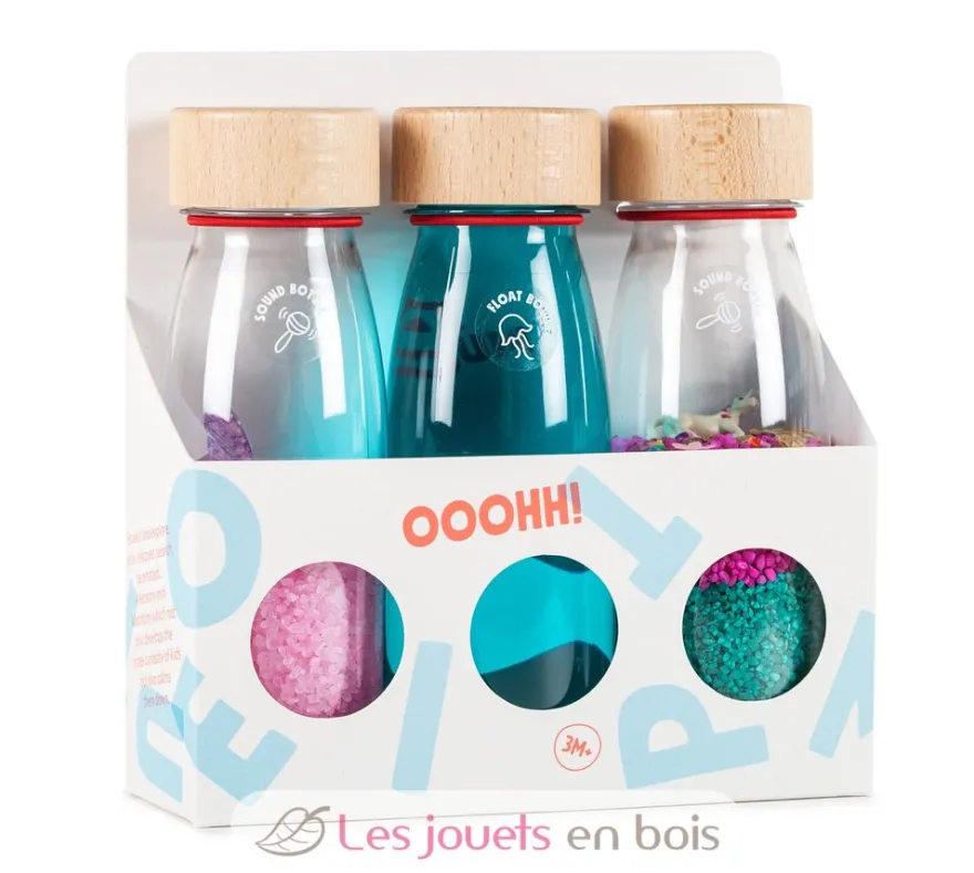 3 Bouteilles sensorielles Fantasy - Petit Boum