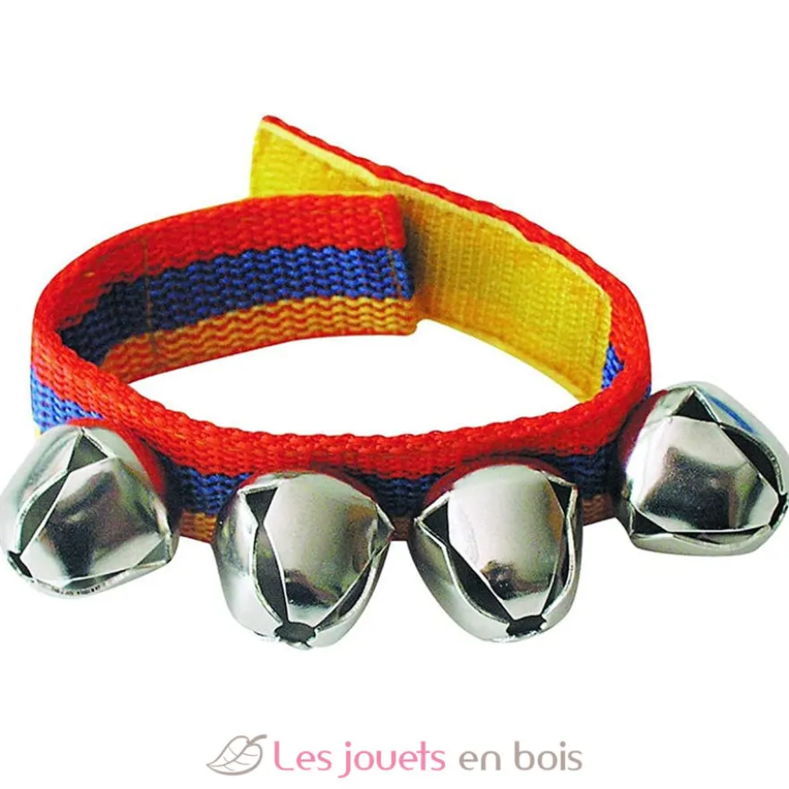 Bracelet avec 4 clochettes - Goki