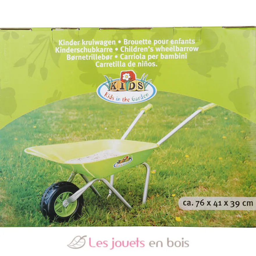 Brouette verte enfant - Esschert Design