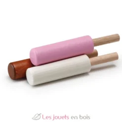 Bâtonnets de crème glacée en bois - Erzi