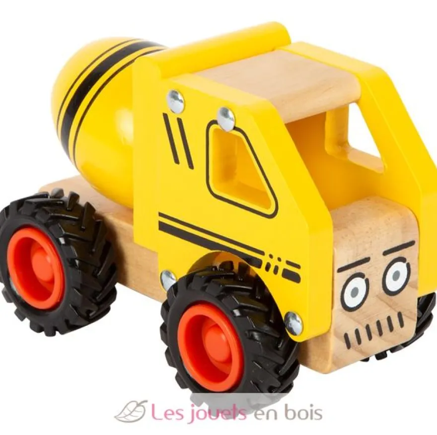 Bétonnière jaune Small Foot Compagny