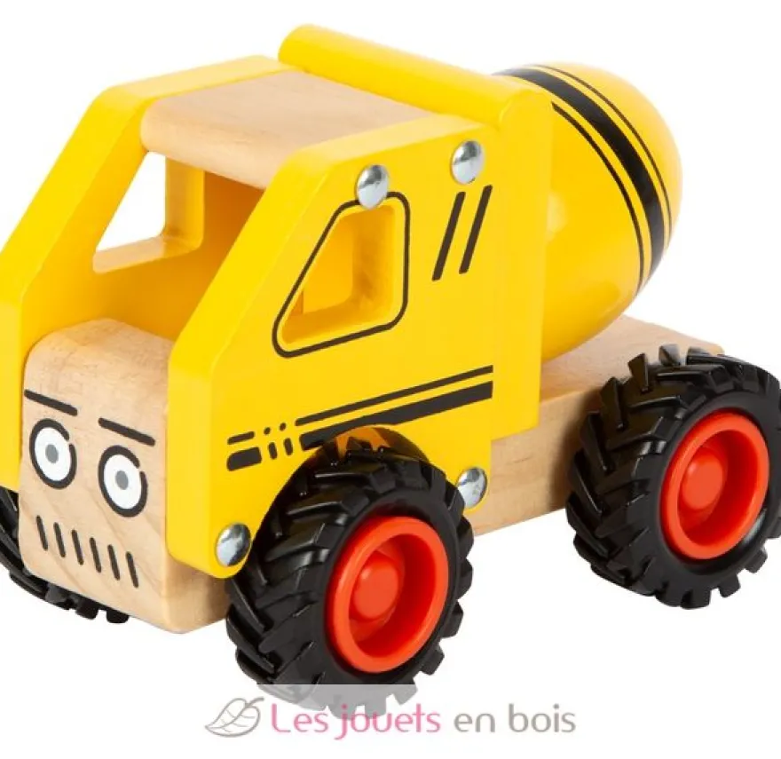 Bétonnière jaune Small Foot Compagny