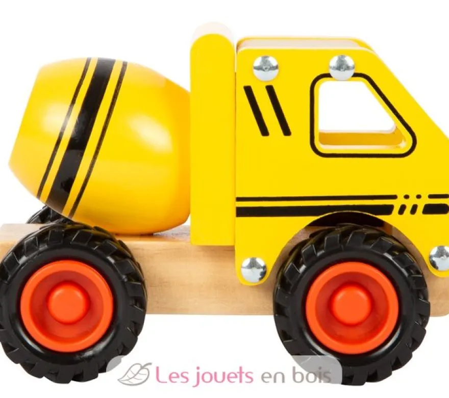Bétonnière jaune Small Foot Compagny