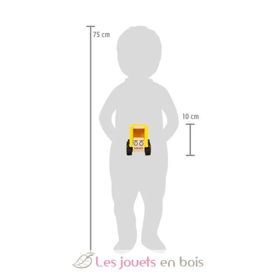 Bétonnière jaune Small Foot Compagny