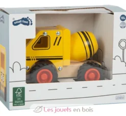 Bétonnière jaune Small Foot Compagny