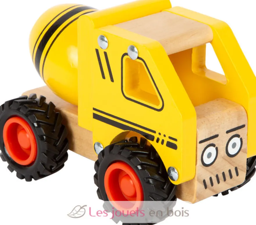 Bétonnière jaune Small Foot Compagny