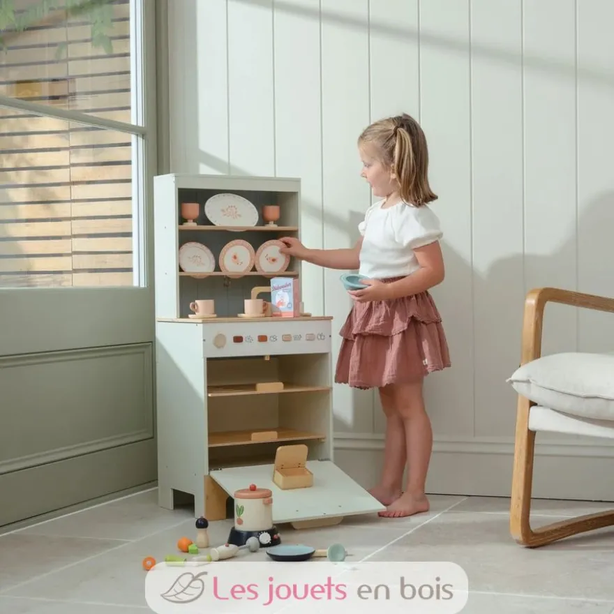 Buffet de cuisine et lave-vaisselle en bois - Tender Leaf Toys