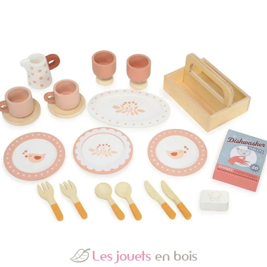 Buffet de cuisine et lave-vaisselle en bois - Tender Leaf Toys