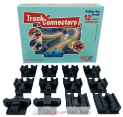 Builder Set Small - 12 connecteurs de rails - Toy2