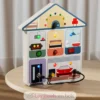 Busy Board Maison avec interrupteurs - Bois et plastique - Topbright