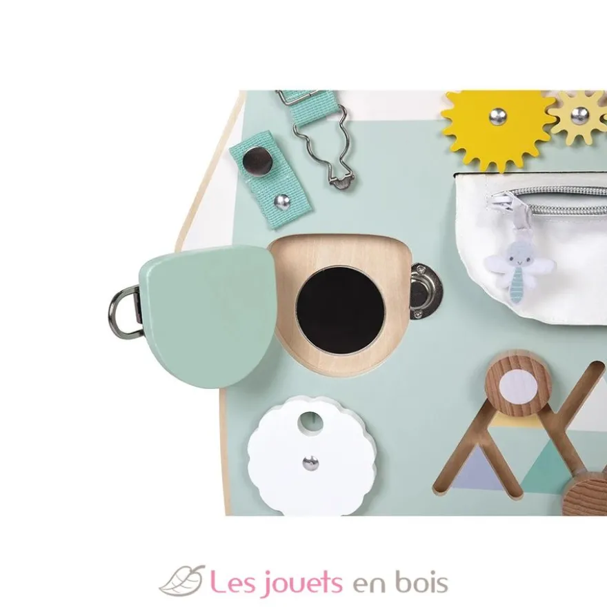 Busy-board Ourson en bois Pure - Janod