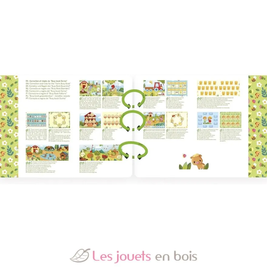 Busy-book La Ferme - Janod
