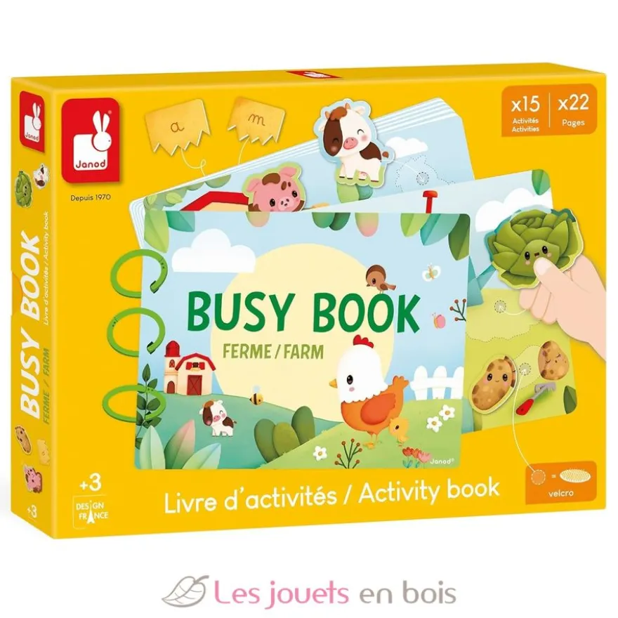 Busy-book La Ferme - Janod