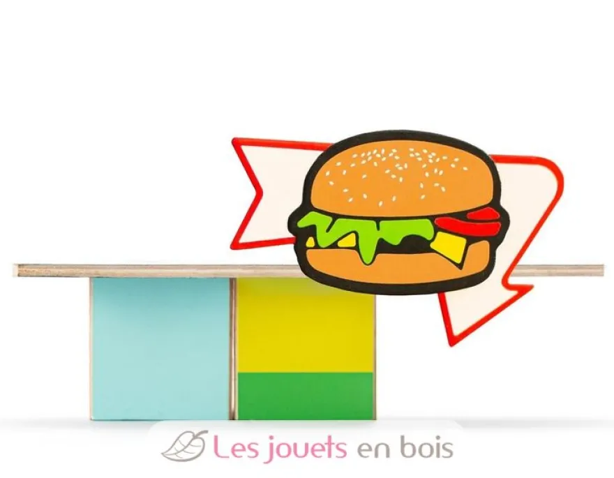 Cabane Burger Food - Candylab Toys