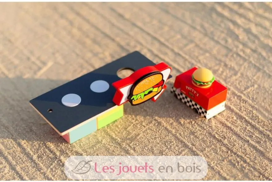 Cabane Burger Food - Candylab Toys