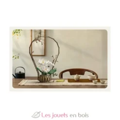 CaDA Bricks - Art floral oriental Hiver 990 pièces - Dès 8 ans