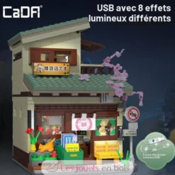 CaDA Bricks - Epicerie japonaise Kitty 921 pièces - Dès 14 ans