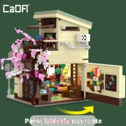 CaDA Bricks - Epicerie japonaise Kitty 921 pièces - Dès 14 ans