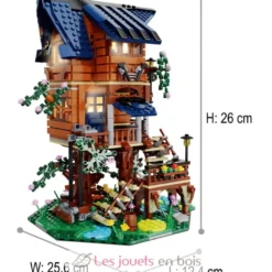 CaDA Bricks - L'arbre maison 4 saisons 1155 pièces - Dès 14 ans