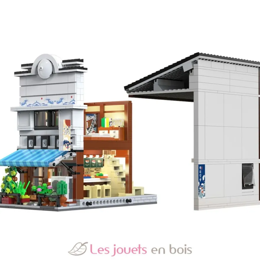 CaDA Bricks - Magasin de Sushi Japonais 1665 pièces - Dès 14 ans