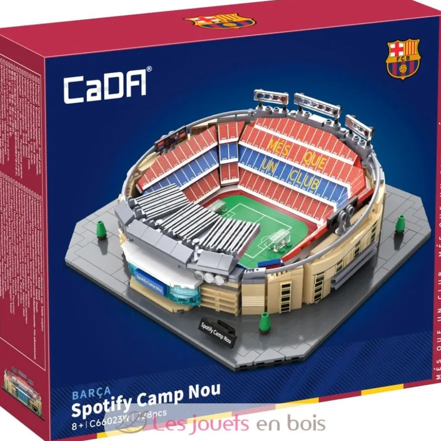 CaDA Bricks - Stade FC Barcelone 728 pièces - Dès 8 ans