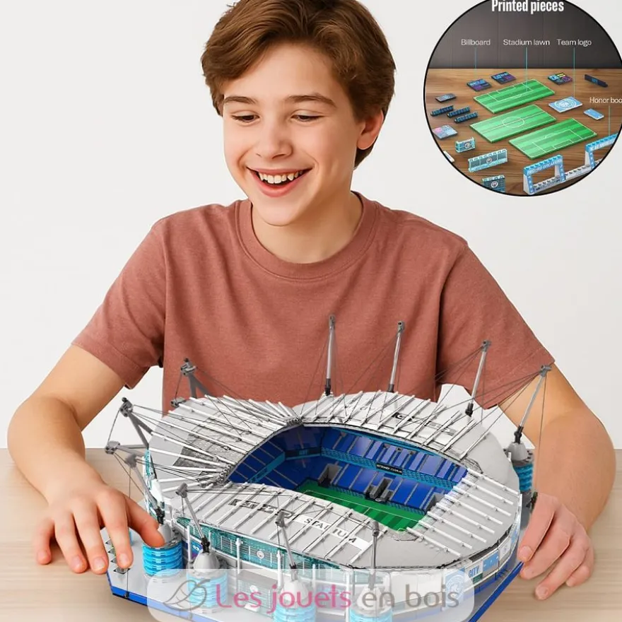 CaDA Bricks - Stade Manchester City 4473 pièces - Dès 14 ans