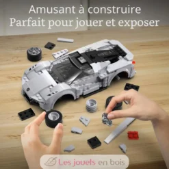 CaDA Bricks - Voiture de course RC Lotus 308 pièces - Dès 6 ans
