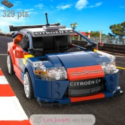 CaDA Bricks - Voiture de sport RC Citroën C4 WRC 329 pièces - Dès 6 ans