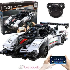 CaDA Bricks - Voiture de sport Z-Wind RC Supercar 457 pièces - Dès 6 ans