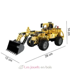 CaDA Construction - Camion chargeur 2 en 1 - 693 pièces - Dès 8 ans
