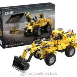 CaDA Construction - Camion chargeur 2 en 1 - 693 pièces - Dès 8 ans
