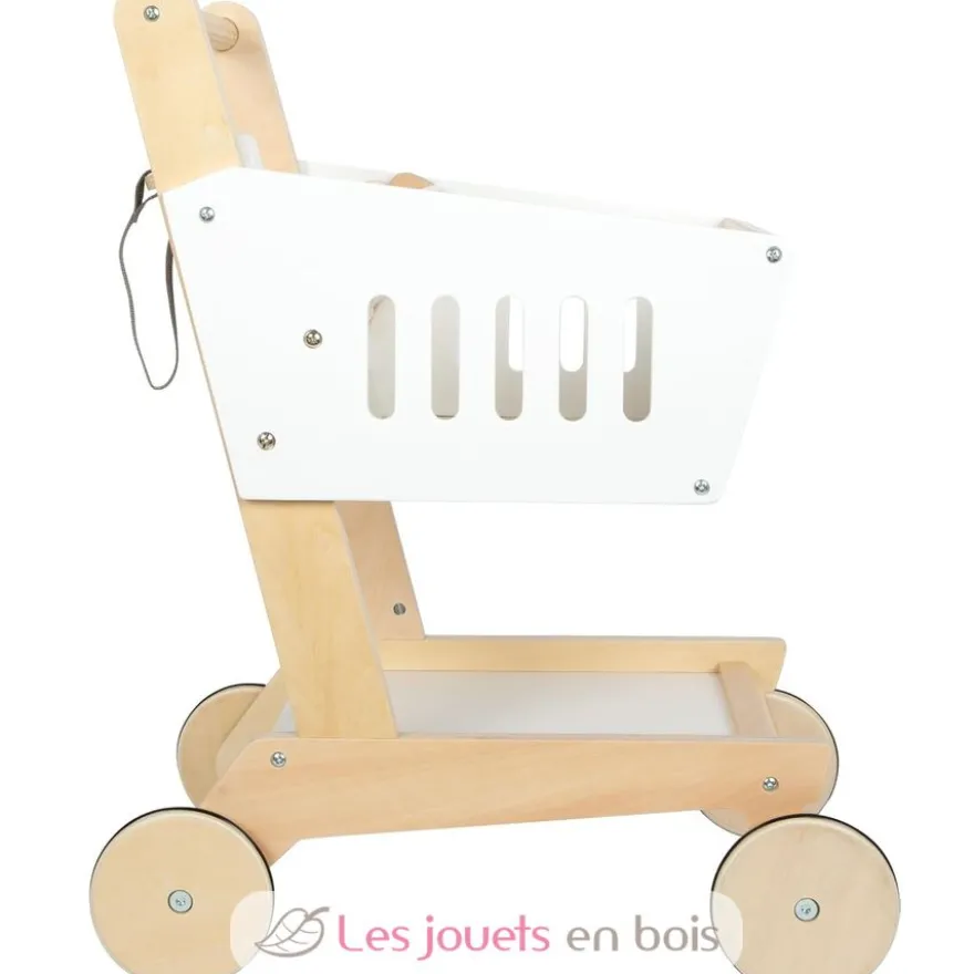 Caddie en bois Fresh blanc - Small foot