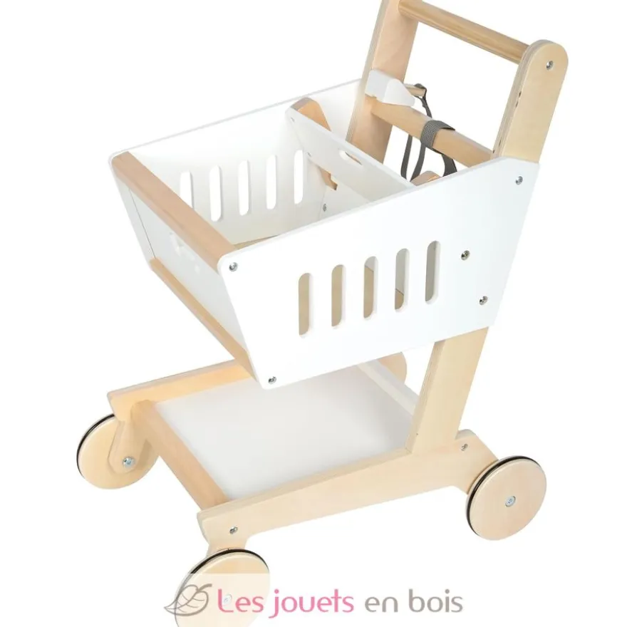 Caddie en bois Fresh blanc - Small foot